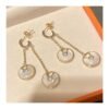 Amulette De Cartier Earrings XS 18K Rose Gold Diamonds