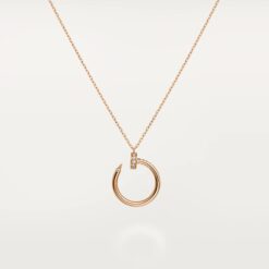Cartier Juste Un Clou Necklace 18K Yellow Gold with Diamonds