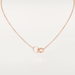 Cartier Love Necklace 18K Rose Gold