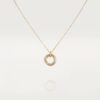 Cartier Trinity Necklace 18K Gold with Diamonds Tri-Color