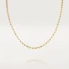 Santos De Cartier Necklace 18K Yellow Gold