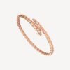 Bvlgari Serpenti Viper Bracelet 18k Rose Gold Diamonds