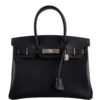 Hermes Birkin 30 Epsom Black Bag