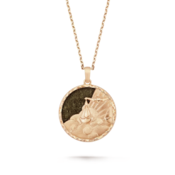 VCA Zodiaque Long Necklace Librae (Libra) 18K Rose Gold