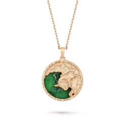 VCA Zodiaque Long Necklace Tauri (Taurus) 18K Rose Gold