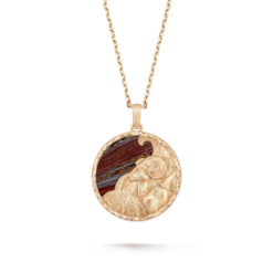 VCA Zodiaque long necklace Arietis (Aries) 18K Rose Gold